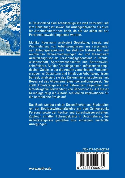 Produktbild: Arbeitszeugnisse aus personalpolitischer Perspektive