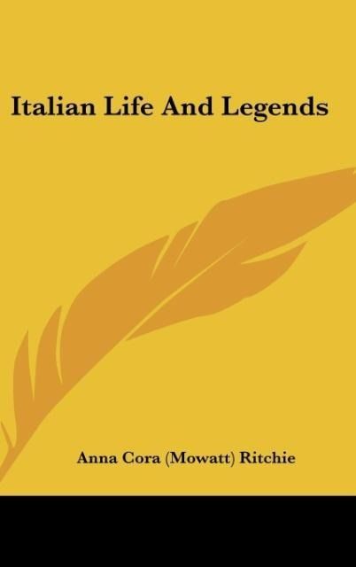 Produktbild: Ritchie, A: Italian Life And Legends