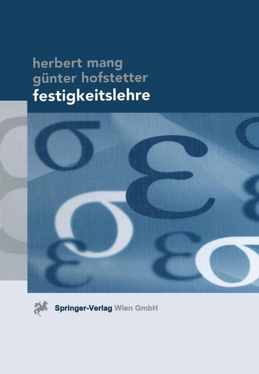 Produktbild: Festigkeitslehre