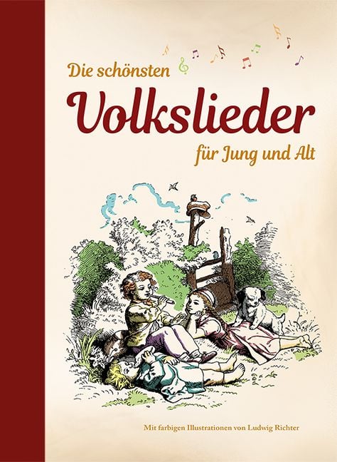 Produktbild: Die sch&ouml;nsten Volkslieder f&uuml;r Jung und Alt