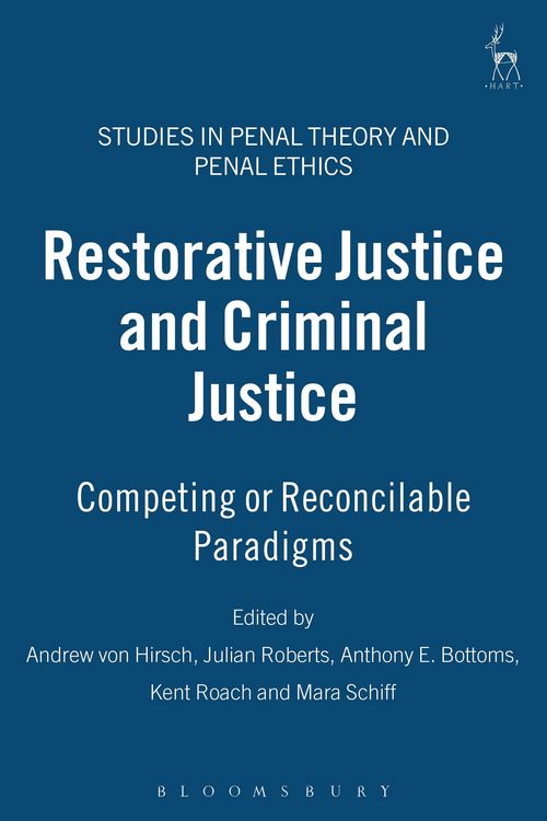 Produktbild: Restorative Justice and Criminal Justice