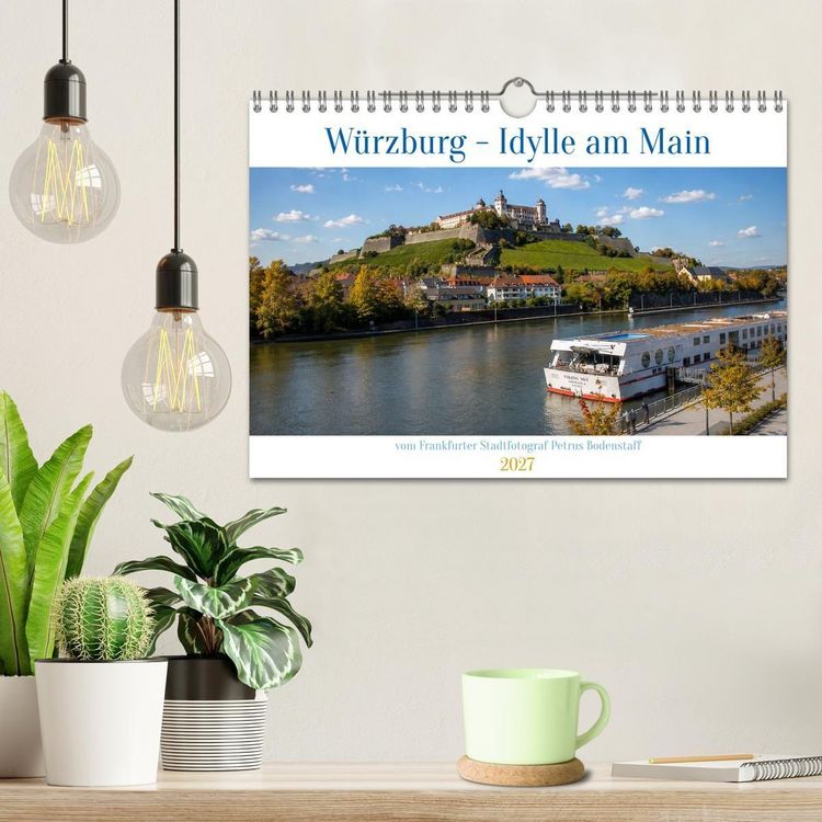 Produktbild: W&uuml;rzburg Idylle am Main (Wandkalender 2027 DIN A4 quer), CALVENDO Monatskalender