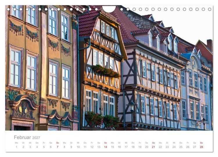 Produktbild: TH&Uuml;RINGEN 2027 (Wandkalender 2027 DIN A4 quer), CALVENDO Monatskalender