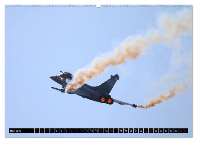 Produktbild: En m&eacute;moire de la Grande Guerre Le Rafale (Calendrier mural 2026 DIN A2 vertical) calendrier de bureau