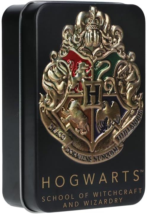 Produktbild: Hogwarts Playing Cards in a Tin Black