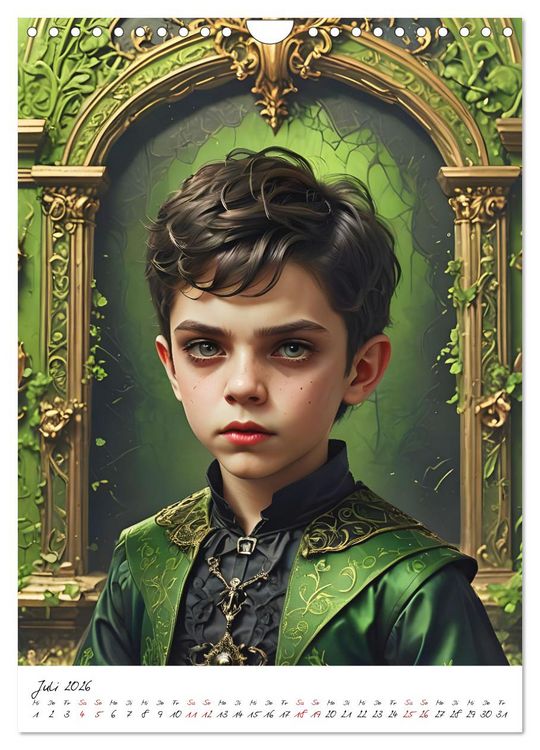 Produktbild: Vampirkinder der Finsternis (Wandkalender 2026 DIN A4 hoch), CALVENDO Monatskalender