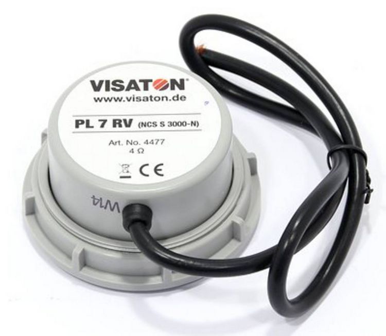 Produktbild: Visaton PL 7 RV - 4 Ohm (NCS S 3000-N) Einbaulautsprecher 20W 4Ω Grau 1St.