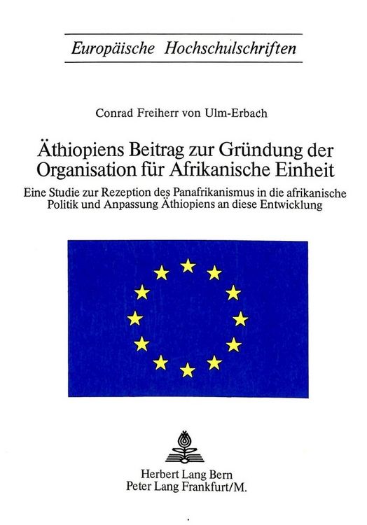 Produktbild: &Auml;thiopiens Beitrag zur Gr&uuml;ndung der Organisation f&uuml;r afrikanische Einheit