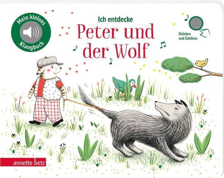 Produktbild: Ich entdecke Peter und der Wolf - Pappbilderbuch mit hochwertigem Sound (Mein kleines Klangbuch)