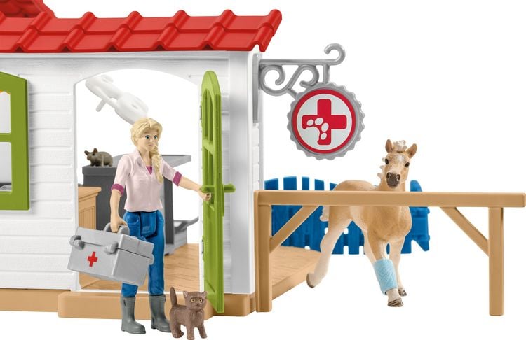 Produktbild: schleich&reg; 42502 Tierarzt Praxis