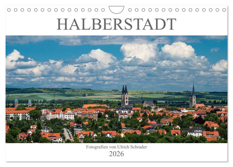 Produktbild: Halberstadt 2026 (Wandkalender 2026 DIN A4 quer), CALVENDO Monatskalender