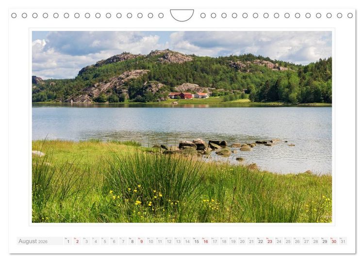 Produktbild: Bohusl&auml;n. Sm&ouml;gen - Hunnebostrand - Kungshamn (Wandkalender 2026 DIN A4 quer), CALVENDO Monatskalender