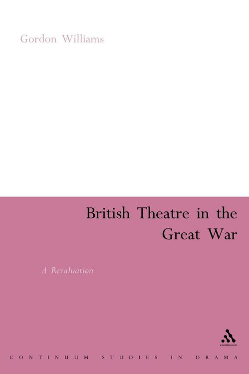 Produktbild: British Theatre in the Great War