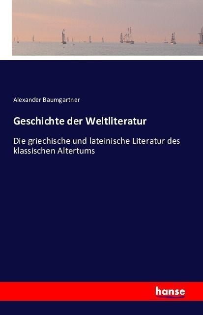 Produktbild: Geschichte der Weltliteratur