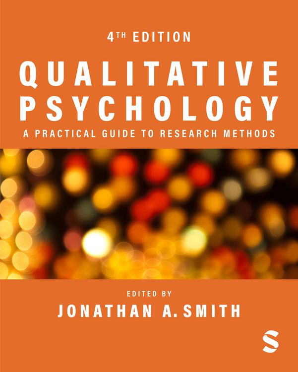 Produktbild: Qualitative Psychology: A Practical Guide to Research Methods