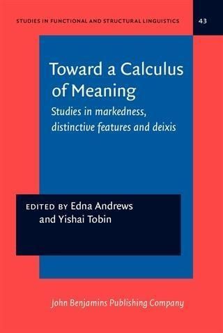 Produktbild: Toward a Calculus of Meaning