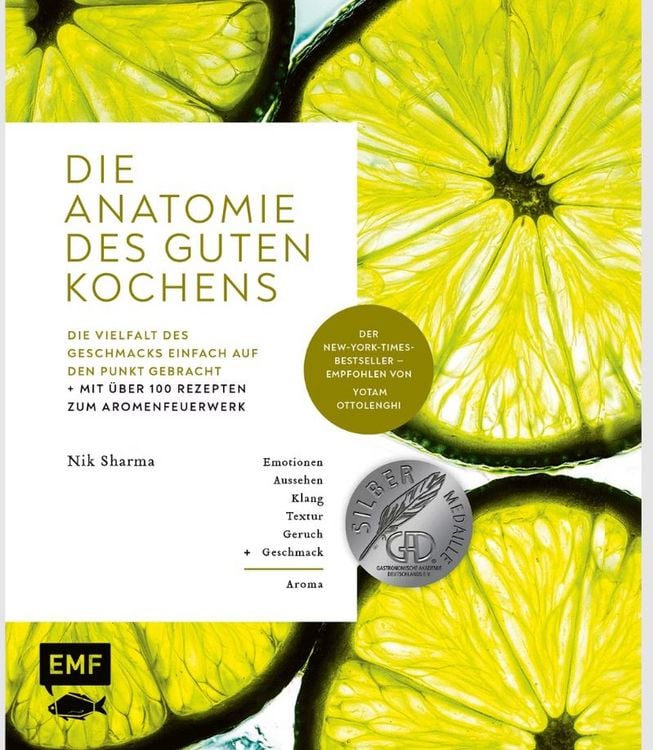 Produktbild: Die Anatomie des guten Kochens. Die Vielfalt des Geschmacks einfach auf den Punk