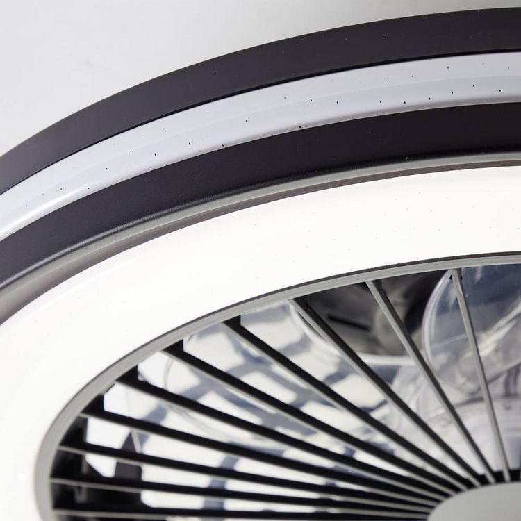 Produktbild: Brilliant G99280/06 Palmero LED-Deckenleuchte mit Ventilator LED-Modul 40W Schwarz