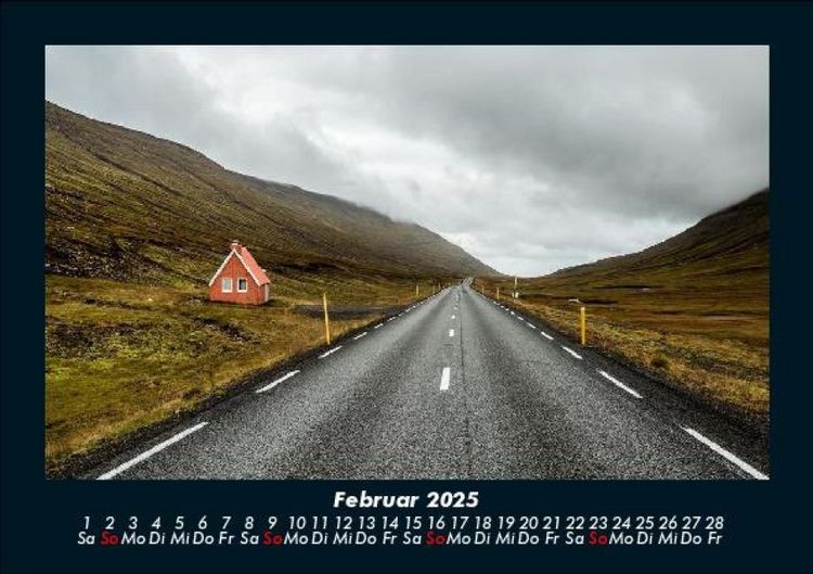 Produktbild: Landschaftskalender 2025 Fotokalender DIN A5