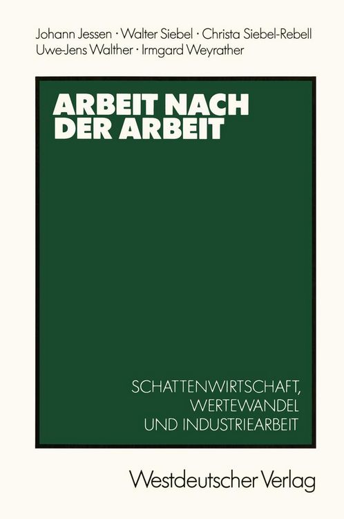 Produktbild: Arbeit nach der Arbeit