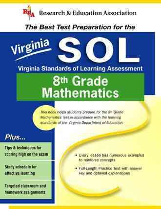 Produktbild: Virginia Sol Grade 8 Math