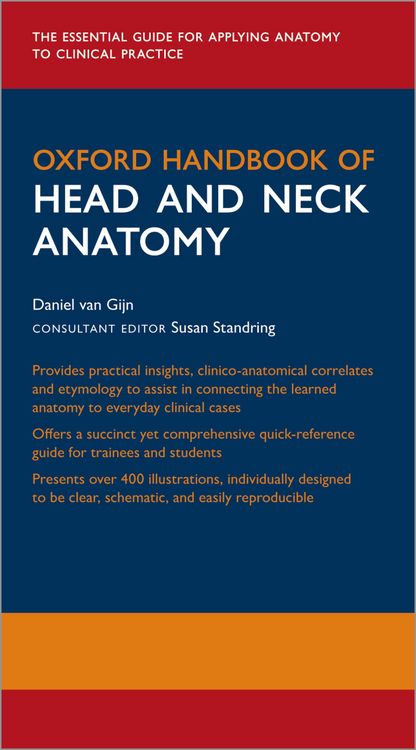 Produktbild: Oxford Handbook of Head and Neck Anatomy