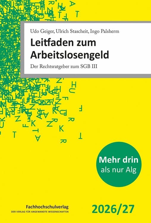 Produktbild: Leitfaden zum Arbeitslosengeld