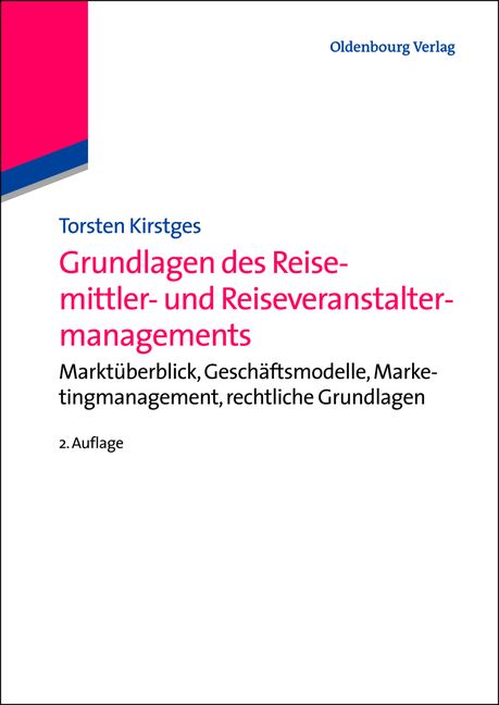 Produktbild: Grundlagen des Reisemittler- und Reiseveranstaltermanagements