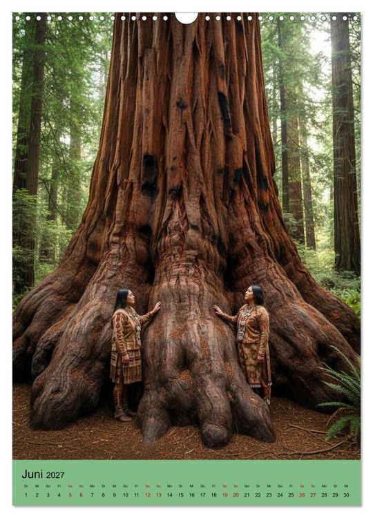 Produktbild: Sequoia Giganten (Wandkalender 2027 DIN A3 hoch), CALVENDO Monatskalender