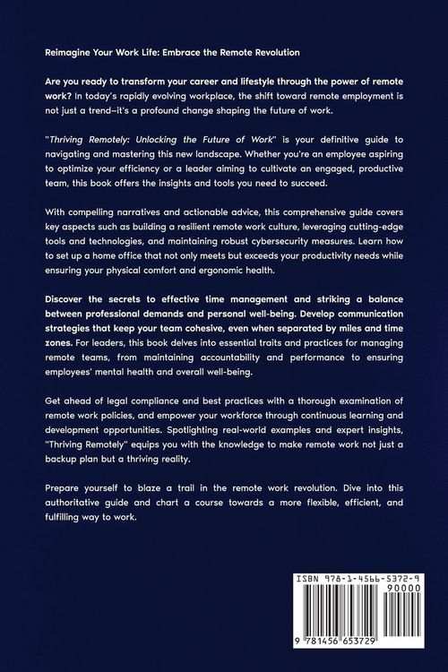 Produktbild: Thriving Remotely