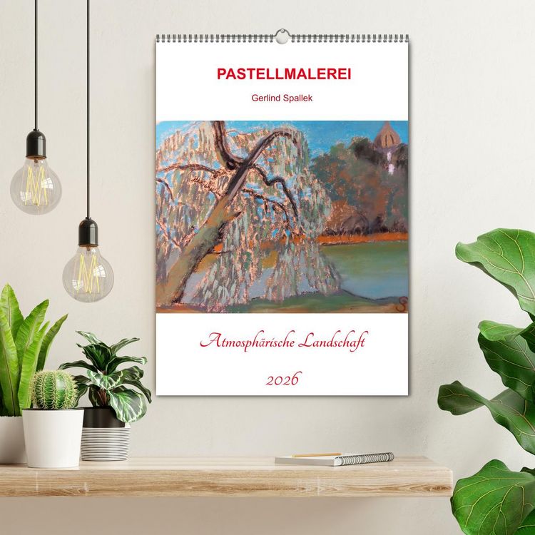 Produktbild: Atmosph&auml;rische Landschaft (Wandkalender 2026 DIN A2 hoch), CALVENDO Monatskalender