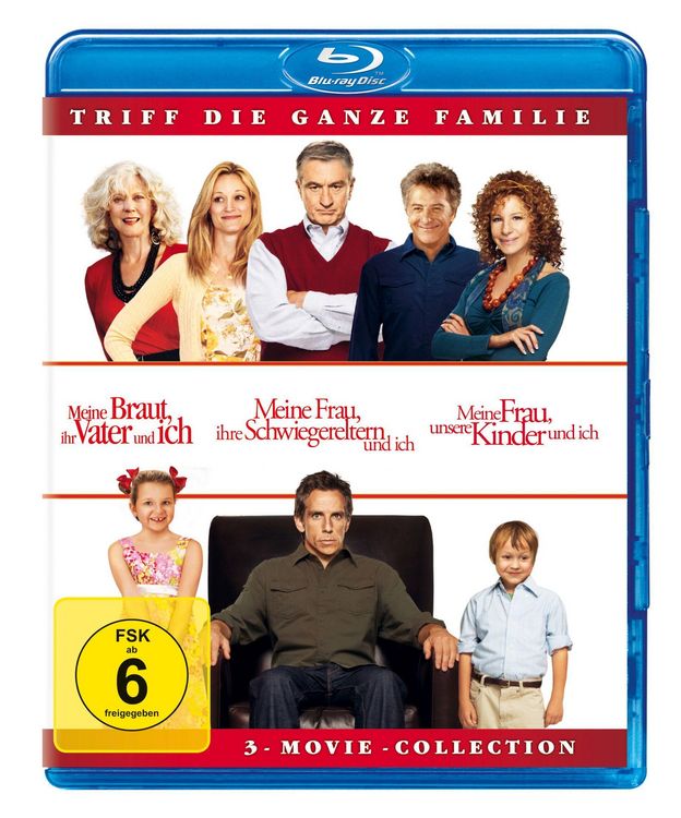 Produktbild: Meine Braut, ihr Vater und ich / Meine Frau, ihre Schwiegereltern und ich / Meine Frau, unsere Kinder und ich [3 DVDs]