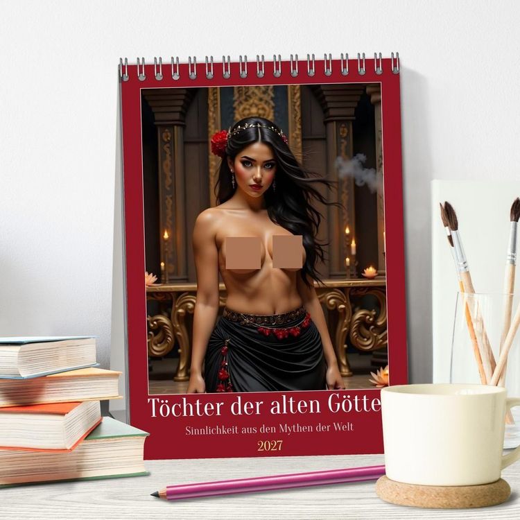 Produktbild: T&ouml;chter der alten G&ouml;tter (Tischkalender 2027 DIN A5 hoch), CALVENDO Monatskalender