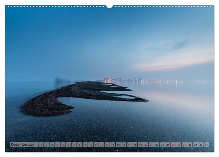 Produktbild: Danziger Bucht (hochwertiger Premium Wandkalender 2026 DIN A2 quer), Kunstdruck in Hochglanz
