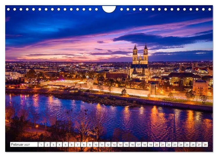 Produktbild: Domperspektiven: Magdeburger Dom - Neu gesehen 2027 (Wandkalender 2027 DIN A4 quer), CALVENDO Monatskalender