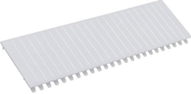 Produktbild: Hager S35S Abdeckstreifen f&uuml;r Verteilerfeld Abdeckstreifen Kunststoff Reinwei&szlig; (RAL 9010) 1 St.