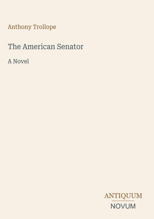 Produktbild: The American Senator