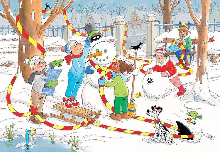 Produktbild: Jan van Haasteren Junior - Schneemann