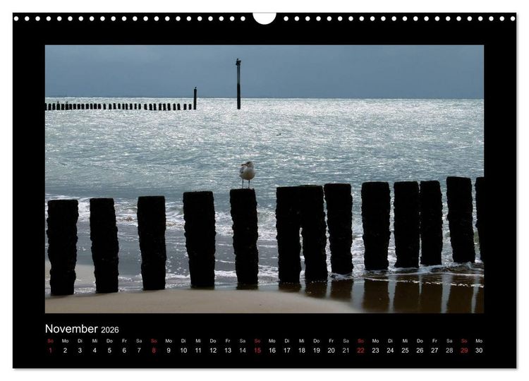 Produktbild: An der Nordsee (Wandkalender 2026 DIN A3 quer), CALVENDO Monatskalender