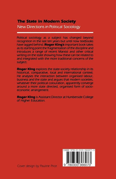 Produktbild: State in Modern Society