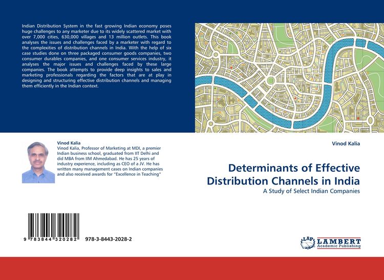 Produktbild: Determinants of Effective Distribution Channels in India