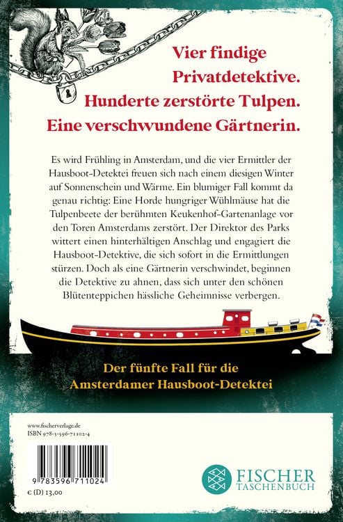 Produktbild: Die Hausboot-Detektei - T&ouml;dliche Bl&uuml;ten