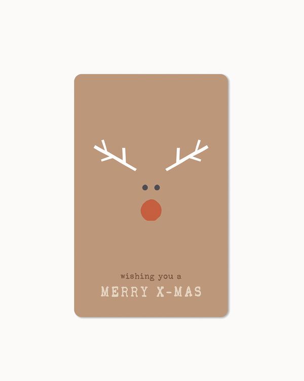 Produktbild: Lunacard Postkarte *Rudolph