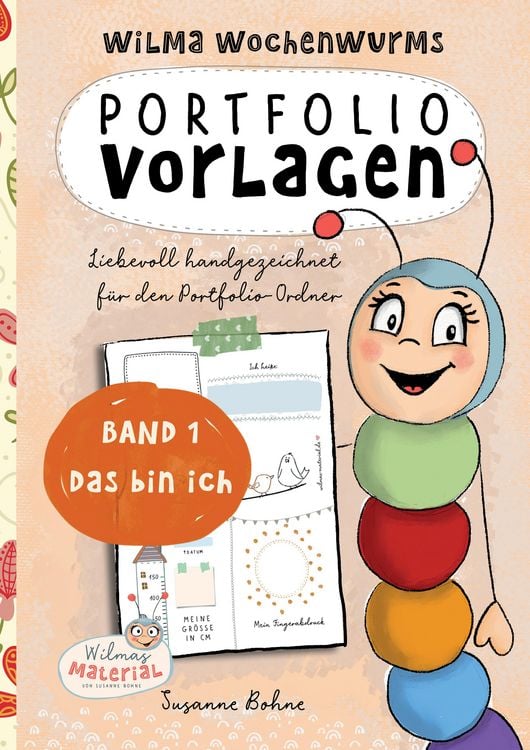 Produktbild: Wilma Wochenwurms Portfolio Vorlagen