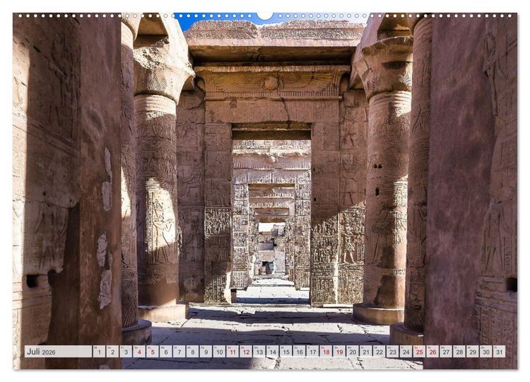 Produktbild: Stilvolles Segeln auf dem Nil mit einer Dahabeya (hochwertiger Premium Wandkalender 2026 DIN A2 quer), Kunstdruck in Hochglanz