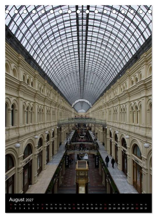 Produktbild: Moskau - Moscow - Ein Stadtportr&auml;t (Tischkalender 2027 DIN A5 hoch), CALVENDO Monatskalender