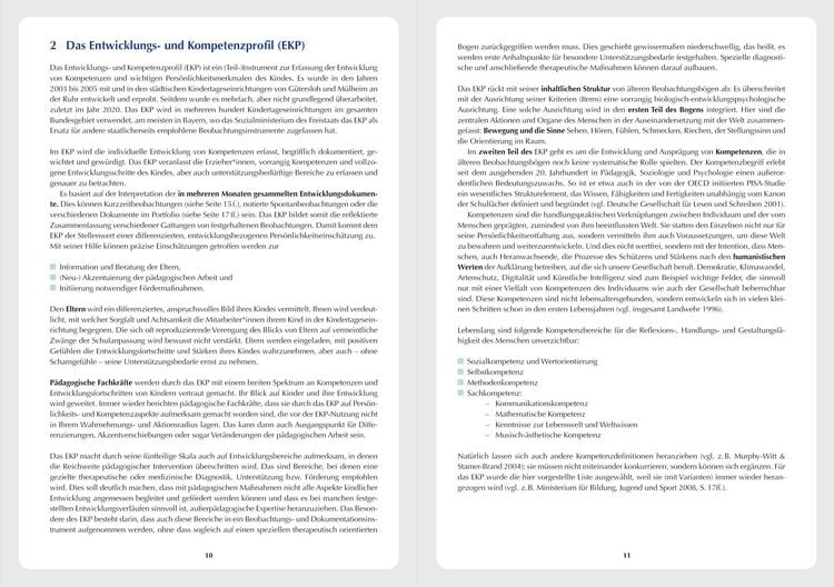 Produktbild: Das individuelle Entwicklungs- und Kompetenzprofil (EKP) f&uuml;r Kinder von 0-3 Jahren. Manual