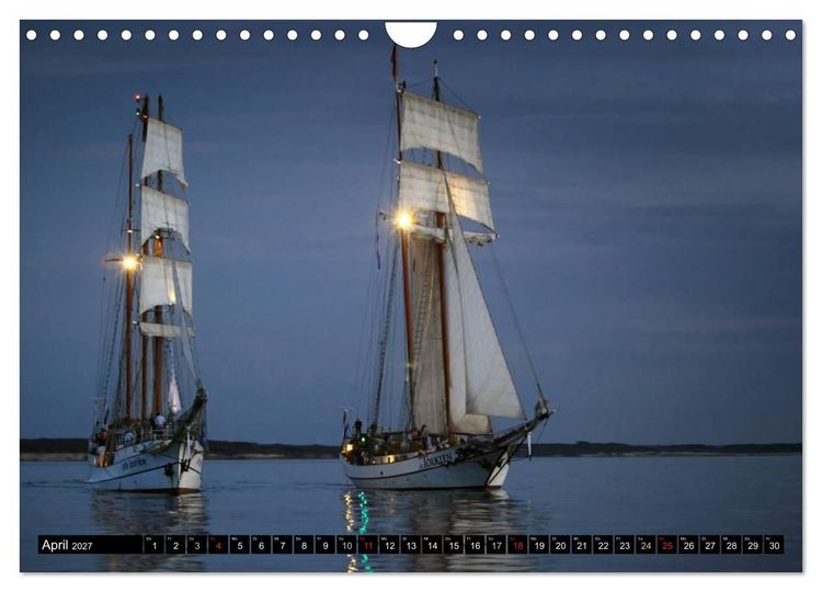 Produktbild: Hanse Sail (Wandkalender 2027 DIN A4 quer), CALVENDO Monatskalender