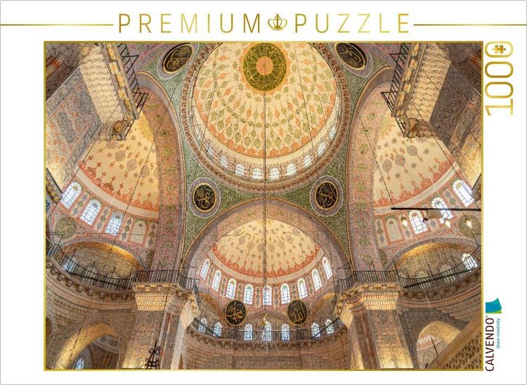 Produktbild: CALVENDO Puzzle Kuppeln der Neuen Moschee | 1000 Teile Lege-Gr&ouml;&szlig;e 64x48cm Foto-Puzzle f&uuml;r gl&uuml;ckliche Stunden