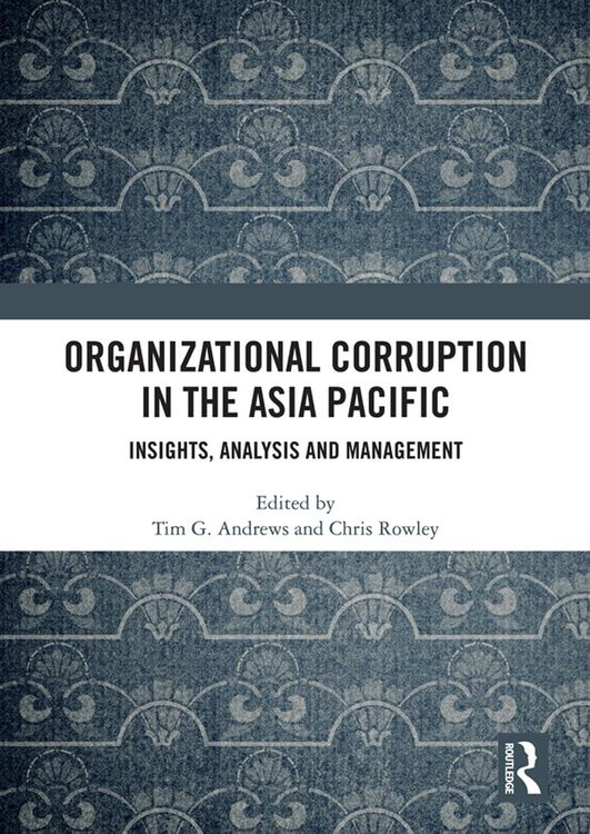 Produktbild: Organizational Corruption in the Asia Pacific